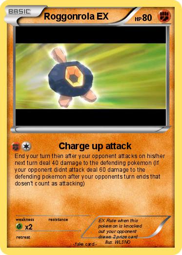 Pokemon Roggonrola EX