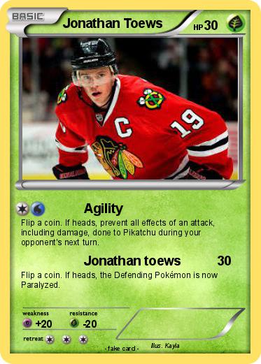 Pokemon Jonathan Toews
