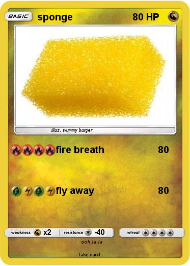Pokemon sponge
