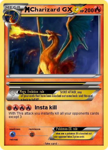 Pokemon Charizard GX