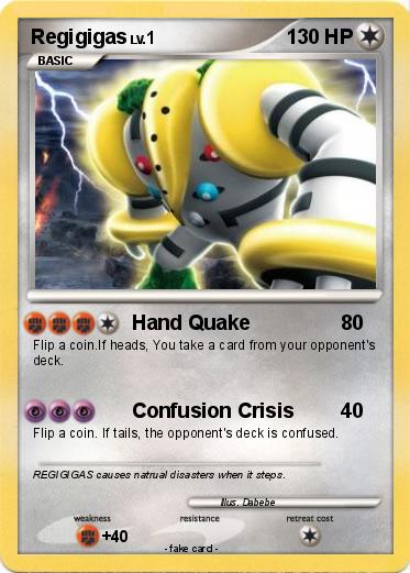 Pokemon Regigigas