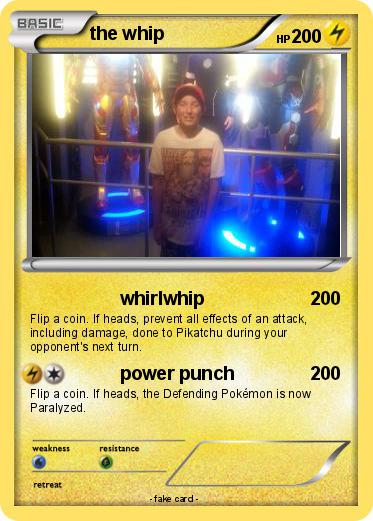 Pokemon the whip