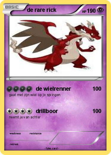 Pokemon de rare rick