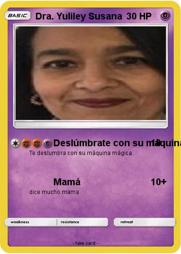 Pokemon Dra. Yuliley Susana