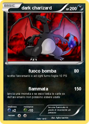 Pokemon dark charizard