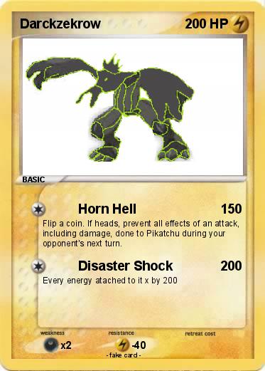 Pokemon Darckzekrow