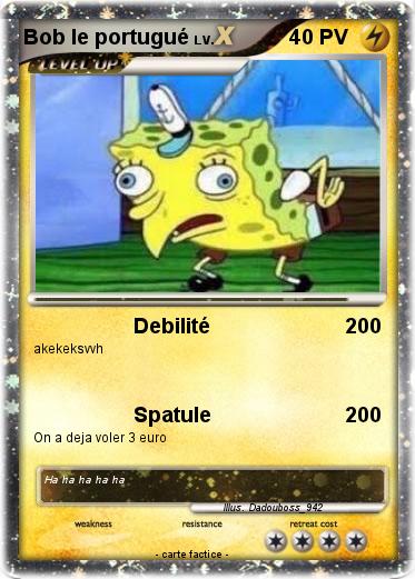 Pokemon Bob le portugué