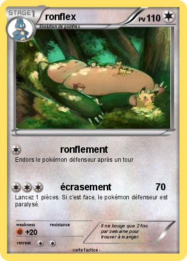 Pokemon ronflex