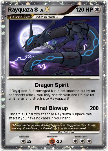 Pokemon Rayquaza S