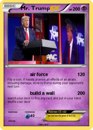 Pokemon Mr. Trump