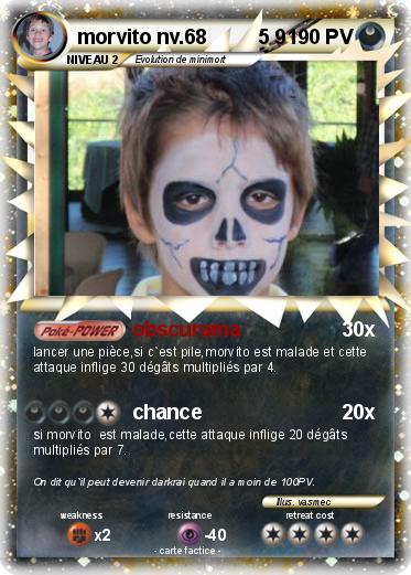 Pokemon morvito nv.68         5 9