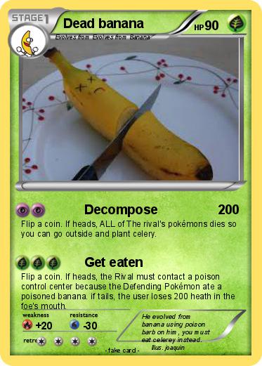Pokemon Dead banana