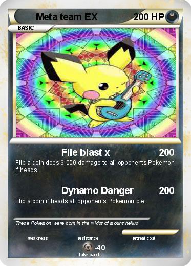 Pokemon Meta team EX