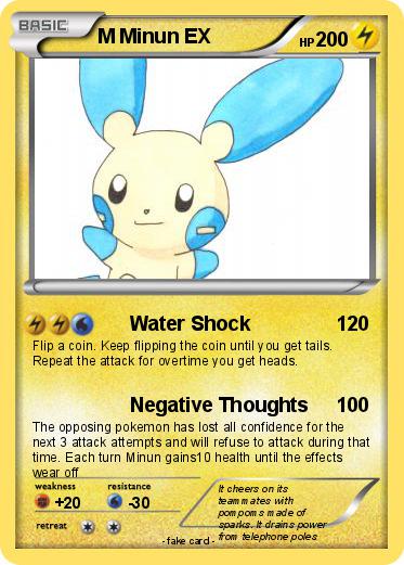Pokemon M Minun EX