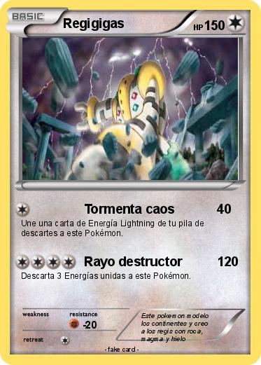 Pokemon Regigigas