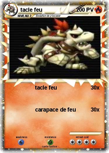 Pokemon tacle feu