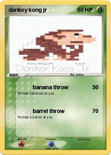 Pokemon donkey kong jr