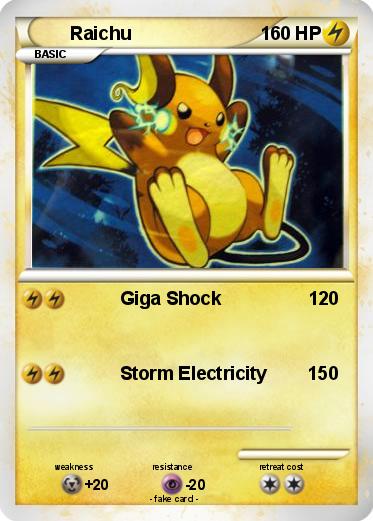 Pokemon Raichu