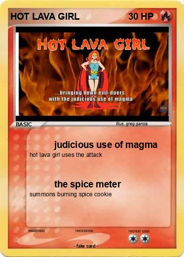 Pokemon HOT LAVA GIRL