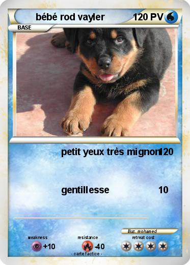 Pokemon bébé rod vayler