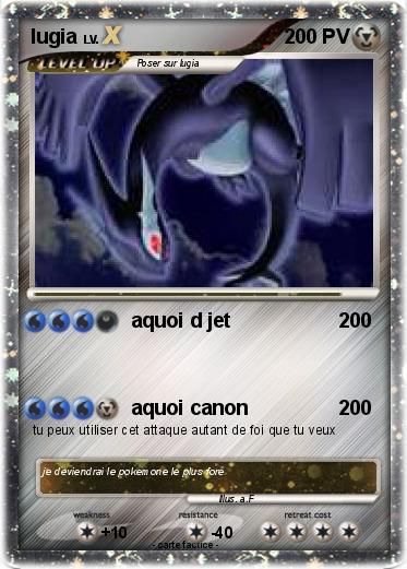 Pokemon lugia