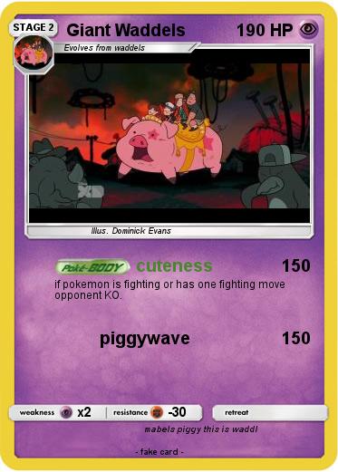 Pokemon Giant Waddels