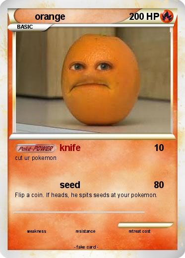 Pokemon orange