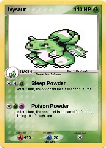 Pokemon Ivysaur