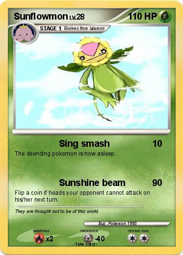 Pokemon Sunflowmon