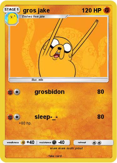 Pokemon gros jake