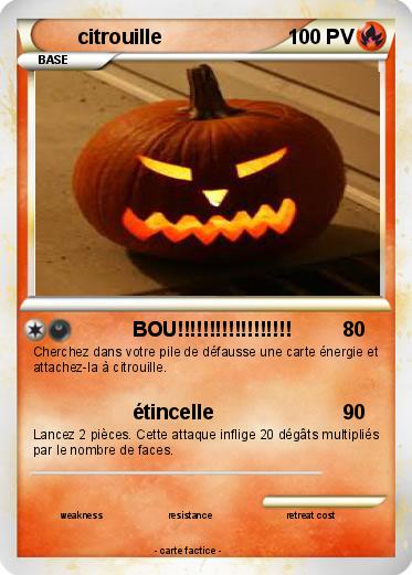Pokemon citrouille