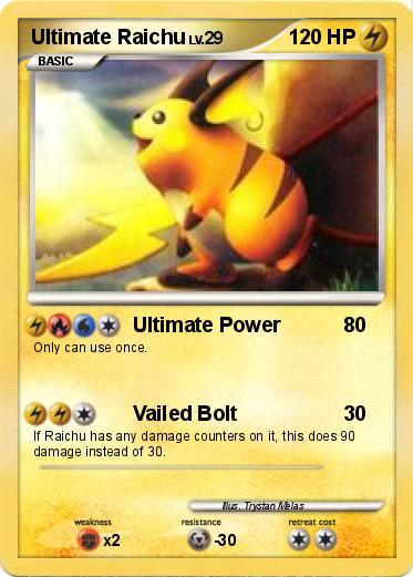 Pokemon Ultimate Raichu