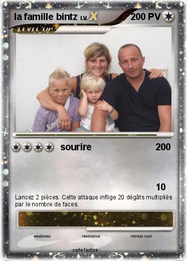 Pokemon la famille bintz