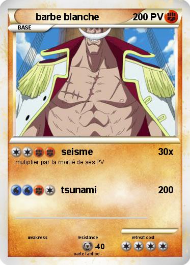 Pokemon barbe blanche