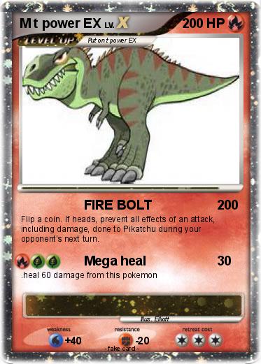 Pokemon M t power EX