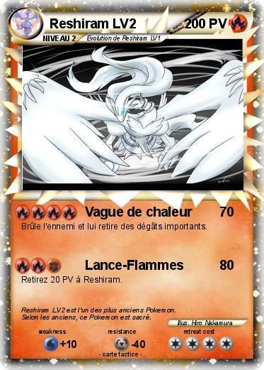 Pokemon Reshiram LV2