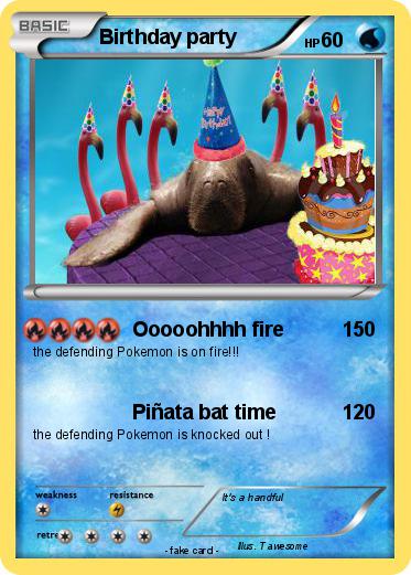 Pokemon Birthday party