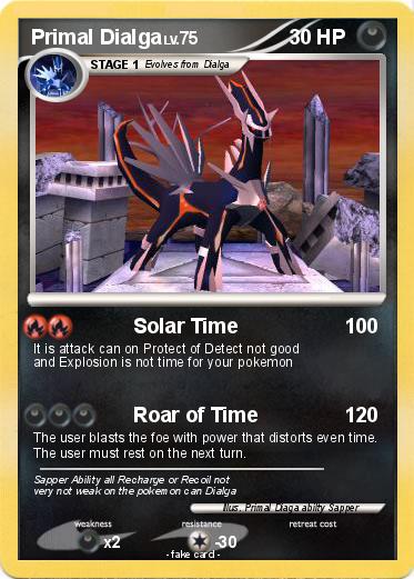 Pokemon Primal Dialga