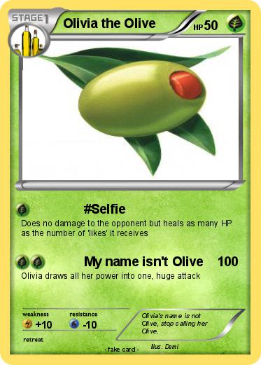 Pokemon Olivia the Olive
