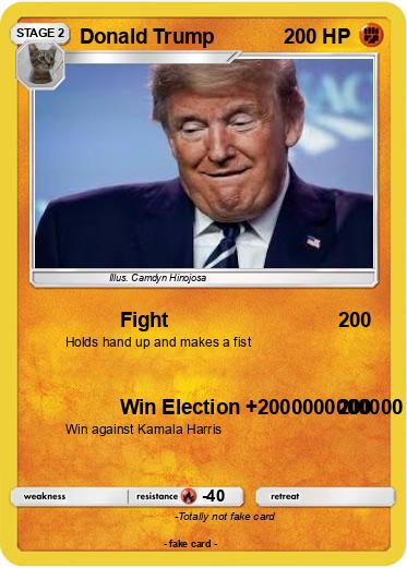 Pokemon Donald Trump