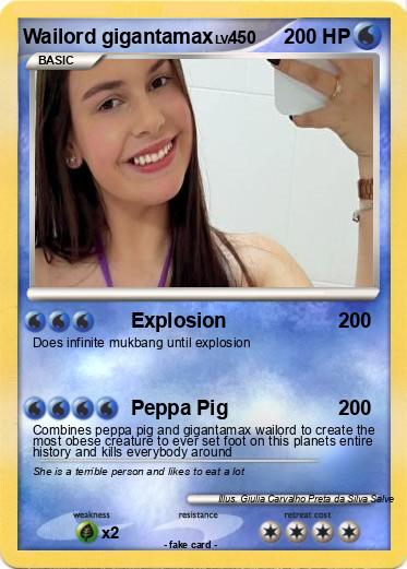Pokemon Wailord gigantamax