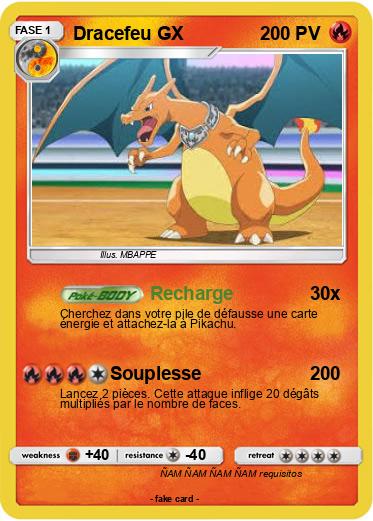 Pokemon Dracefeu GX