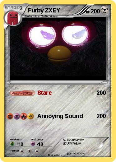 Pokemon Furby ZXEY
