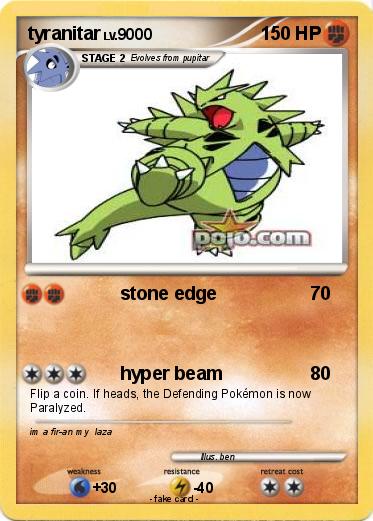 Pokemon tyranitar