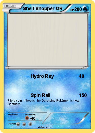 Pokemon Shell Shopper GR