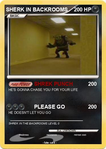 Pokemon SHERK IN BACKROOMS