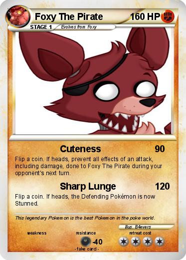Pokemon Foxy The Pirate