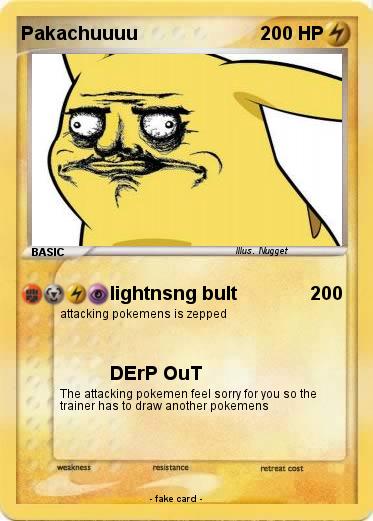 Pokemon Pakachuuuu