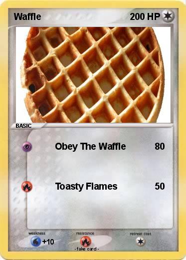 Pokemon Waffle