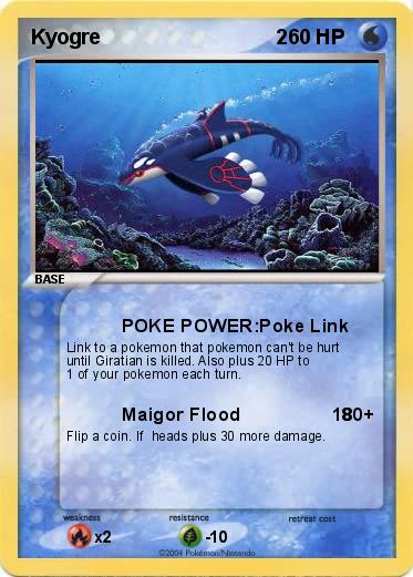 Pokemon Kyogre                               2